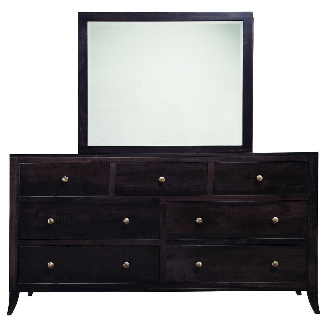 Mavin Adrienne PW 30410247 Contemporary Seven Drawer Dresser and
